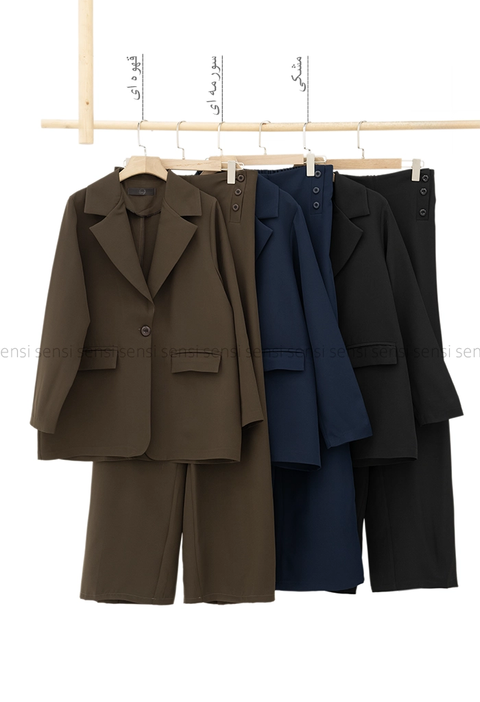 ست کت شلوار مازراتی کد1005397